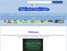 Tablet Screenshot of emmergreenprimary.com
